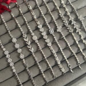 دستبند جواهری استیل